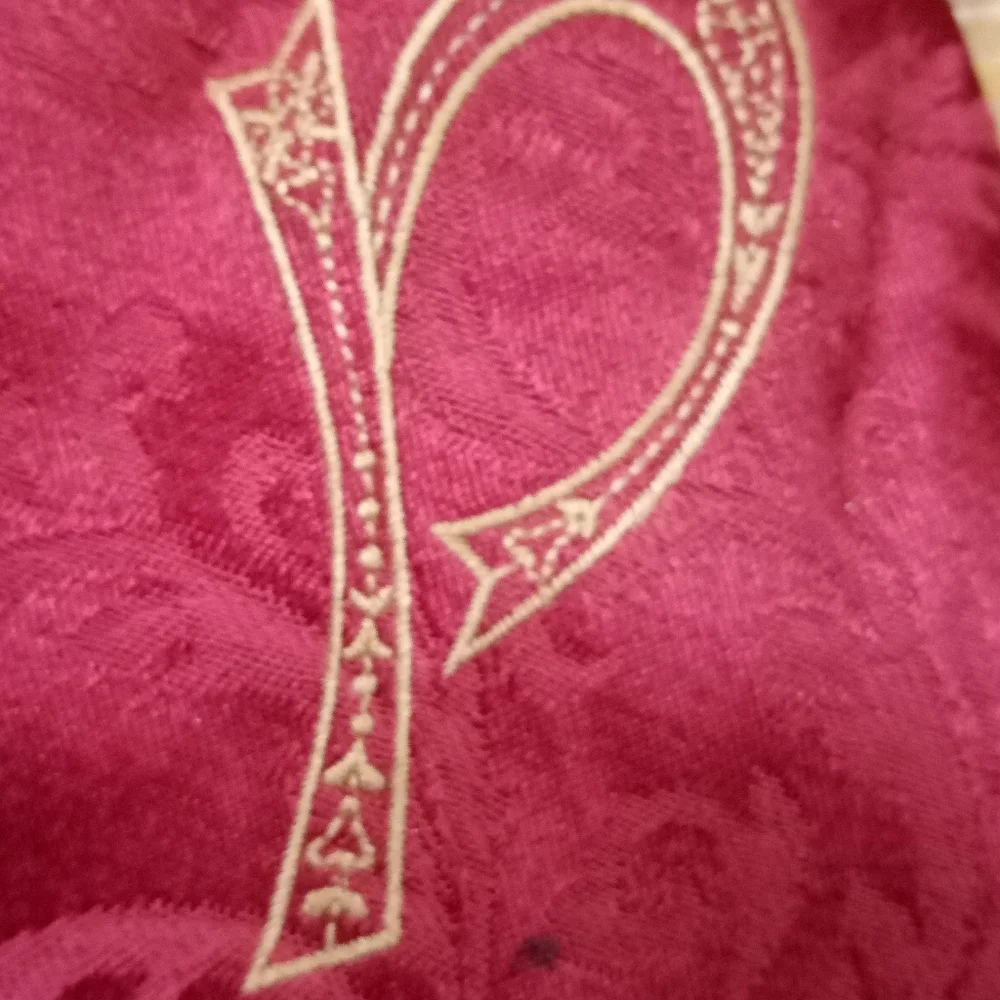 Vtg Cloth Napkins MONOGRAM 
